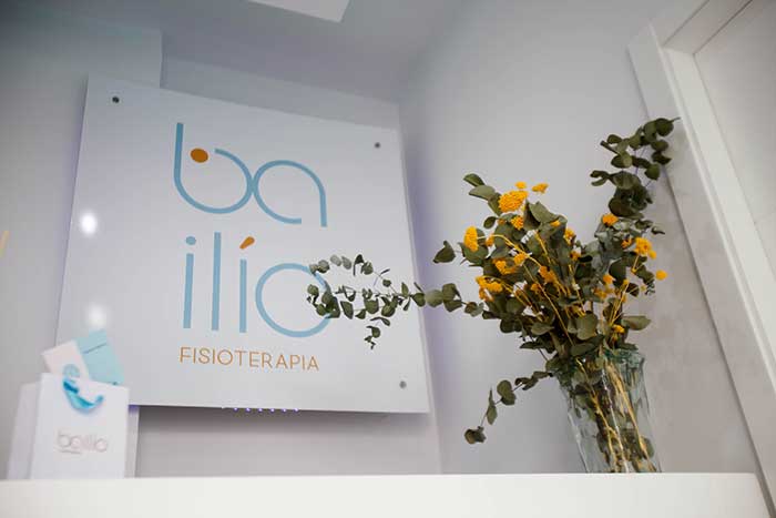 Sala de tratamiento de fisioterapia en Clínica Bailío