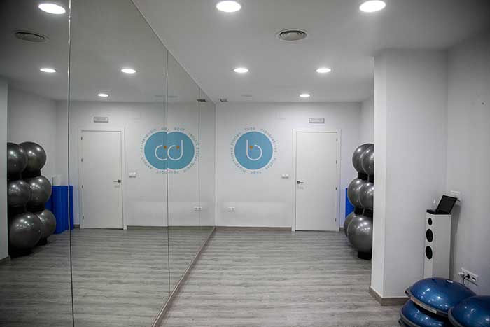 Sala de pilates terapéutico en Clínica Bailío Córdoba
