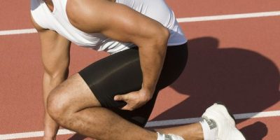 lesión de isquios en un corredor